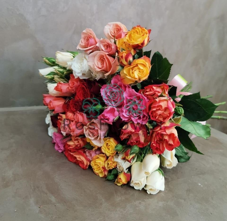 Букет цветов из: Розы в Покрове