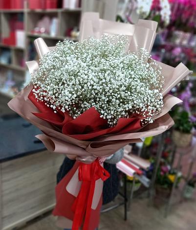 Букет цветов из: Гипсофила в Покрове
