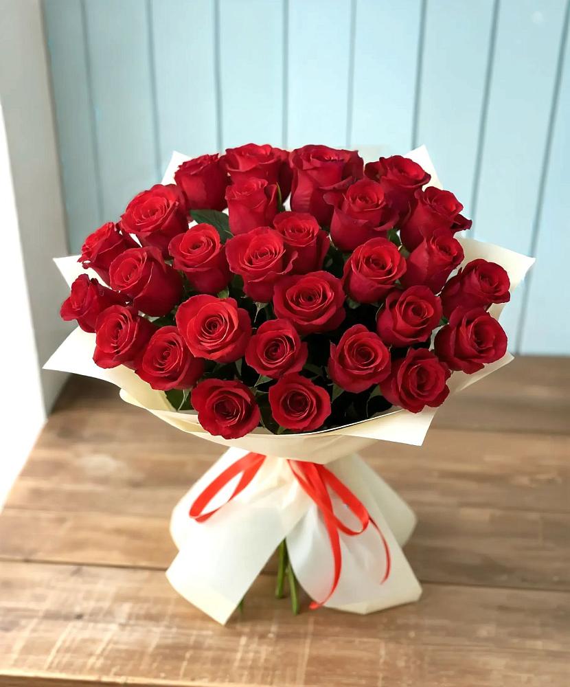 Букет 29 Красных роз в Покрове