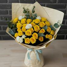 Букет цветов из:  Розы в Покрове