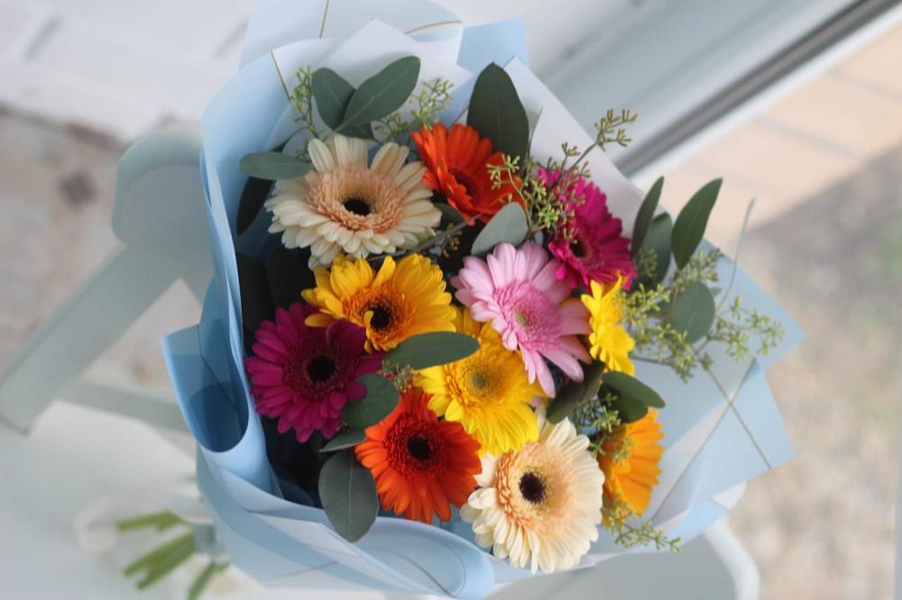 Букет цветов из: Герберы в Покрове