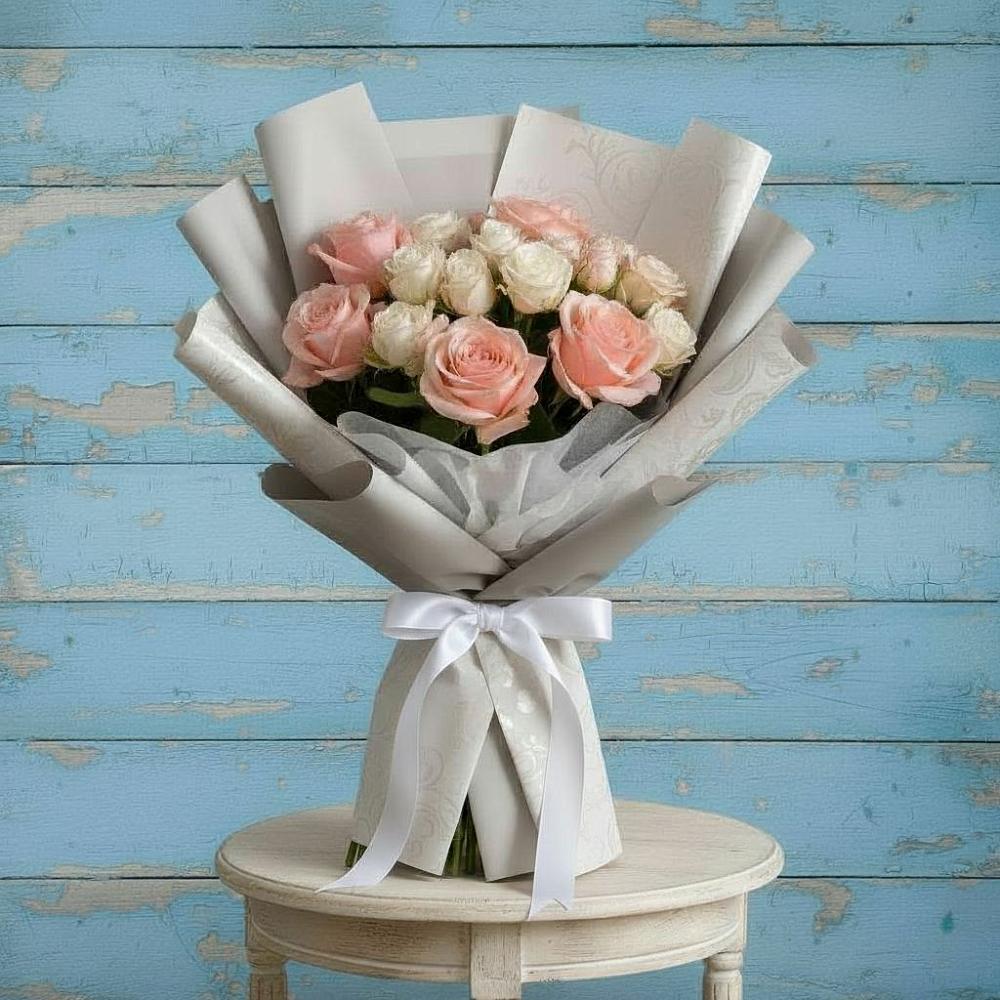 Букет цветов из: Розы в Покрове