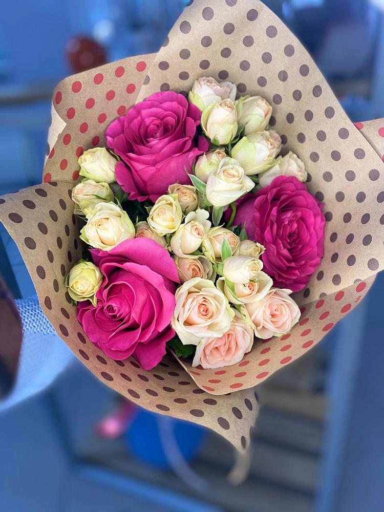 Букет цветов из: Розы в Покрове