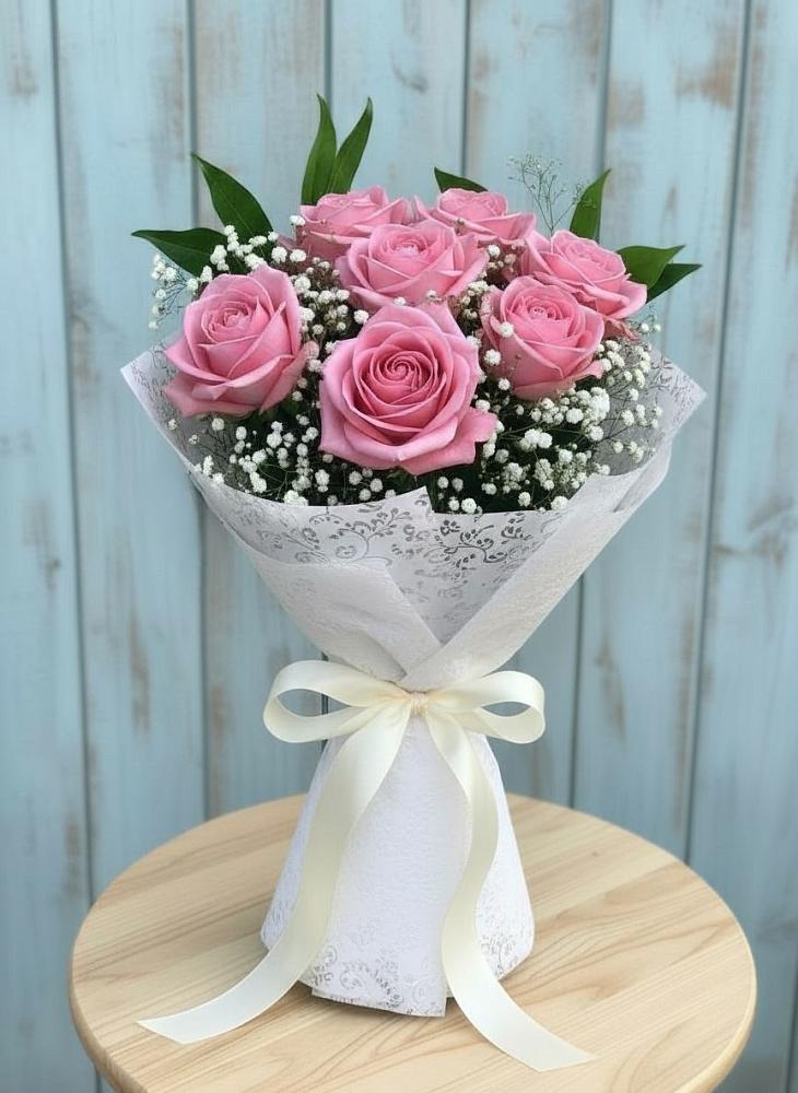 Букет цветов из: Розы в Покрове
