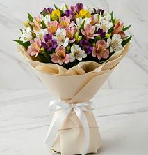 Букет цветов из:  Альстромерии в Покрове