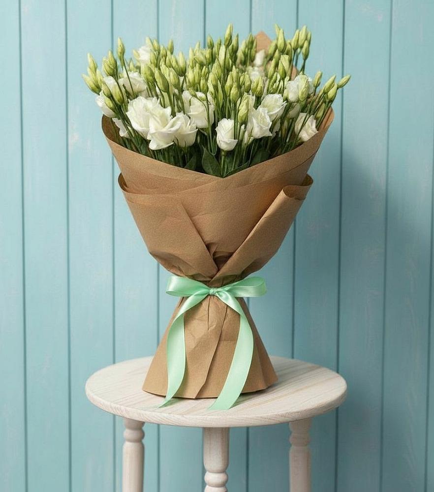 Букет цветов из: Лизиантусы в Покрове