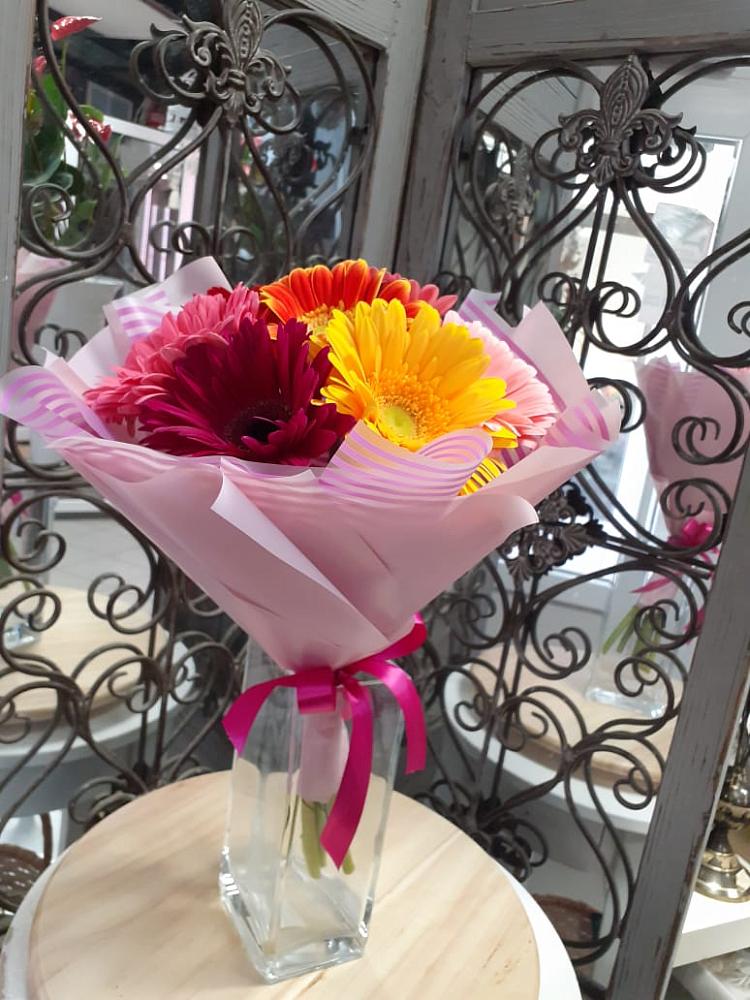 Букет цветов из: Герберы в Покрове