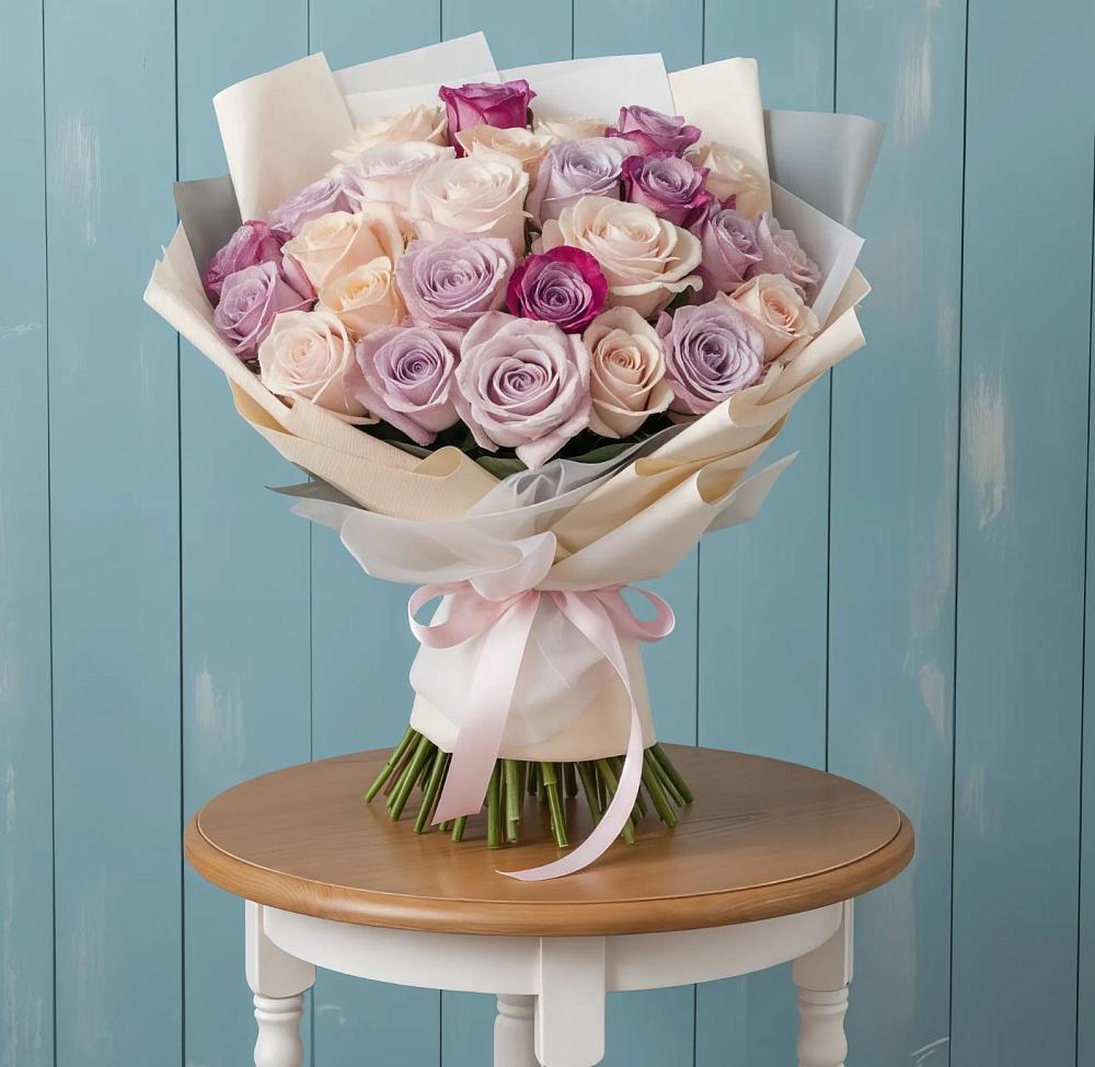 Букет цветов из: Розы в Покрове