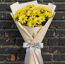 Букет цветов из:  Хризантемы в Покрове