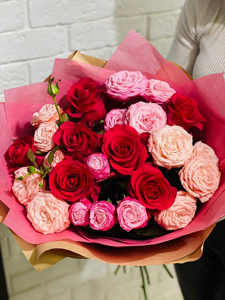 Букет цветов из: Розы в Покрове