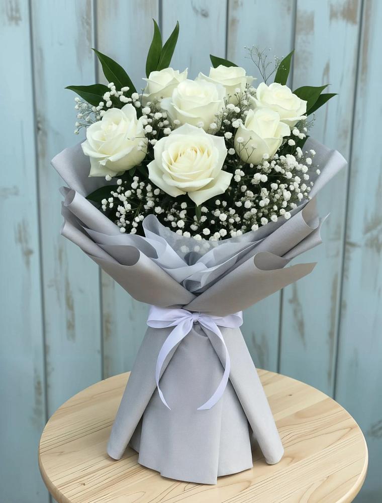 Букет цветов из: Розы в Покрове