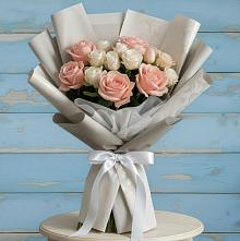 Букет цветов из:  Розы #REPLACE_PRED# Покрове