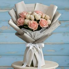 Букет цветов из:  Розы в Покрове