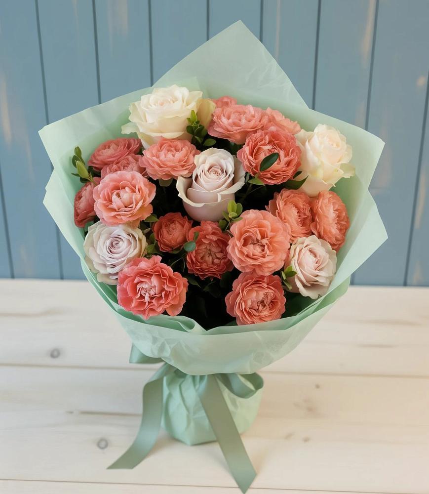 Букет цветов из: Розы в Покрове