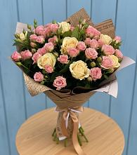 Букет цветов из:  Розы в Покрове