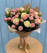 Букет цветов из:  Розы в Покрове