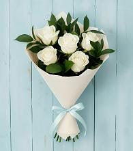 Букет цветов из:  Розы в Покрове