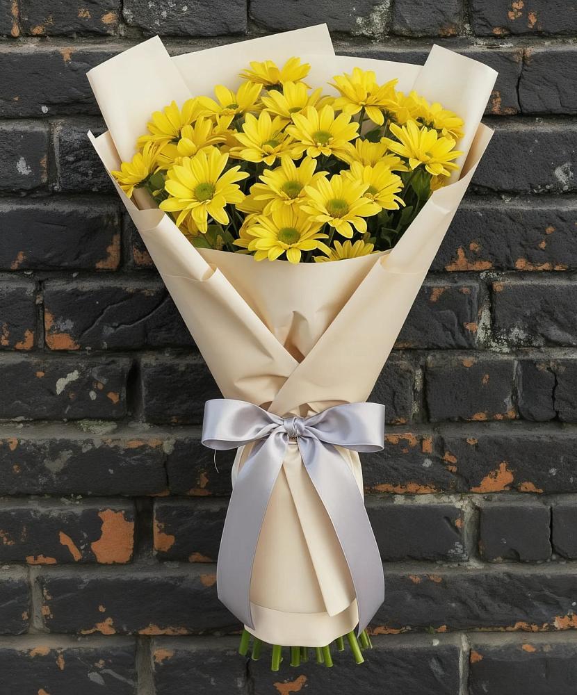 Букет цветов из: Хризантемы в Покрове