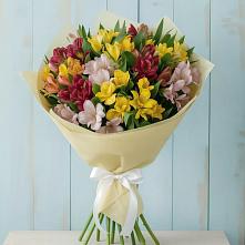 Букет цветов из:  Альстромерии в Покрове