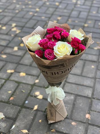 Букет цветов из: Розы в Покрове