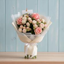 Букет цветов из:  Розы в Покрове