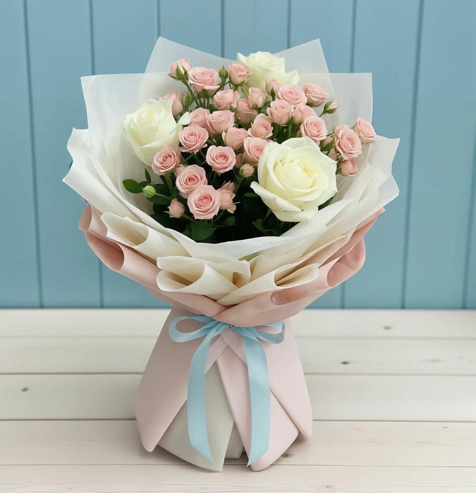 Букет цветов из: Розы в Покрове