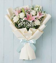 Букет цветов из:  Лилии в Покрове